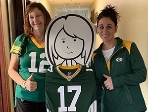 Staff with Penny