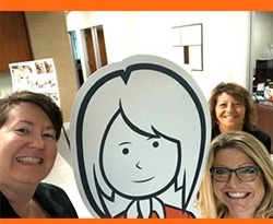 Staff with Penny