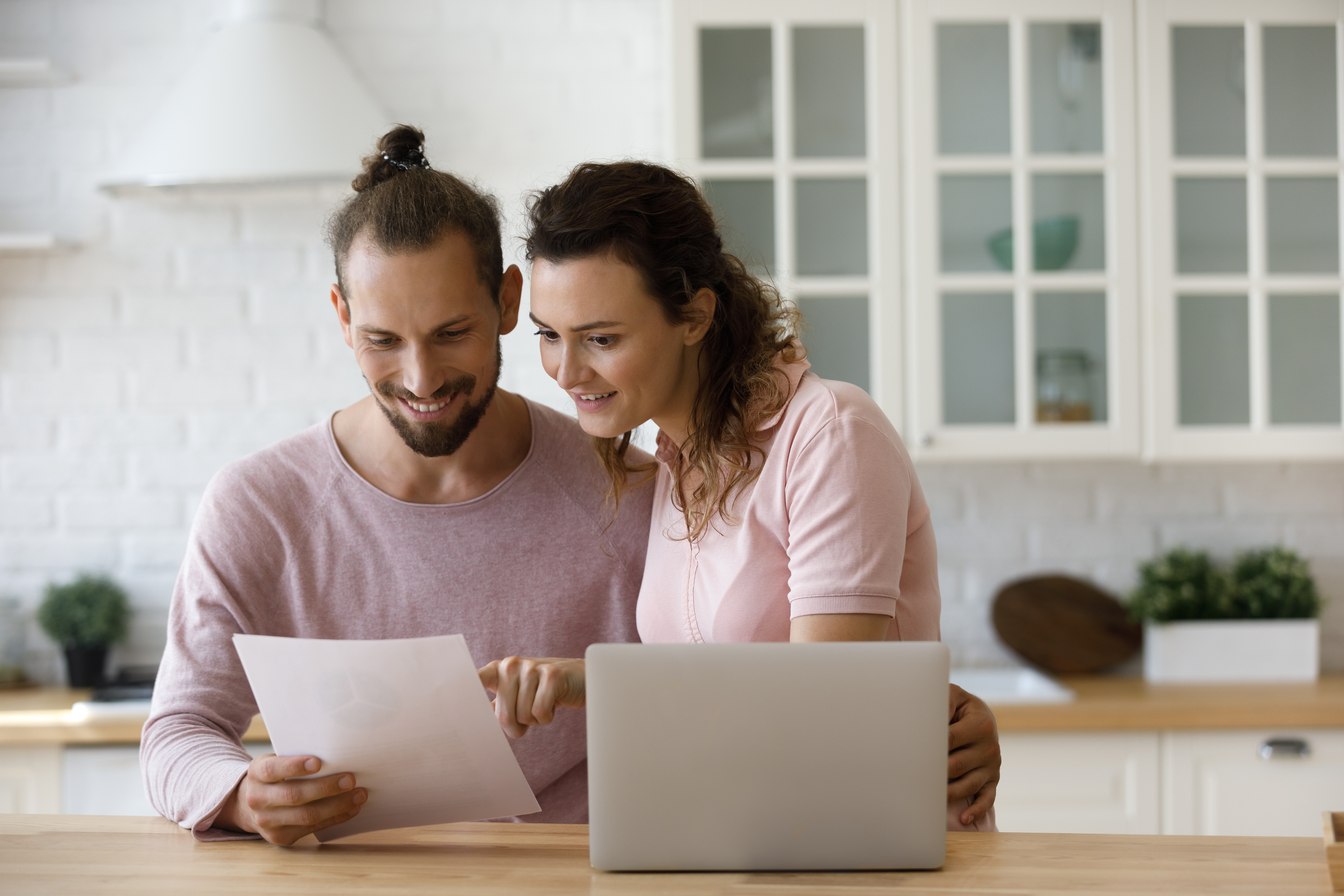 couple on laptop